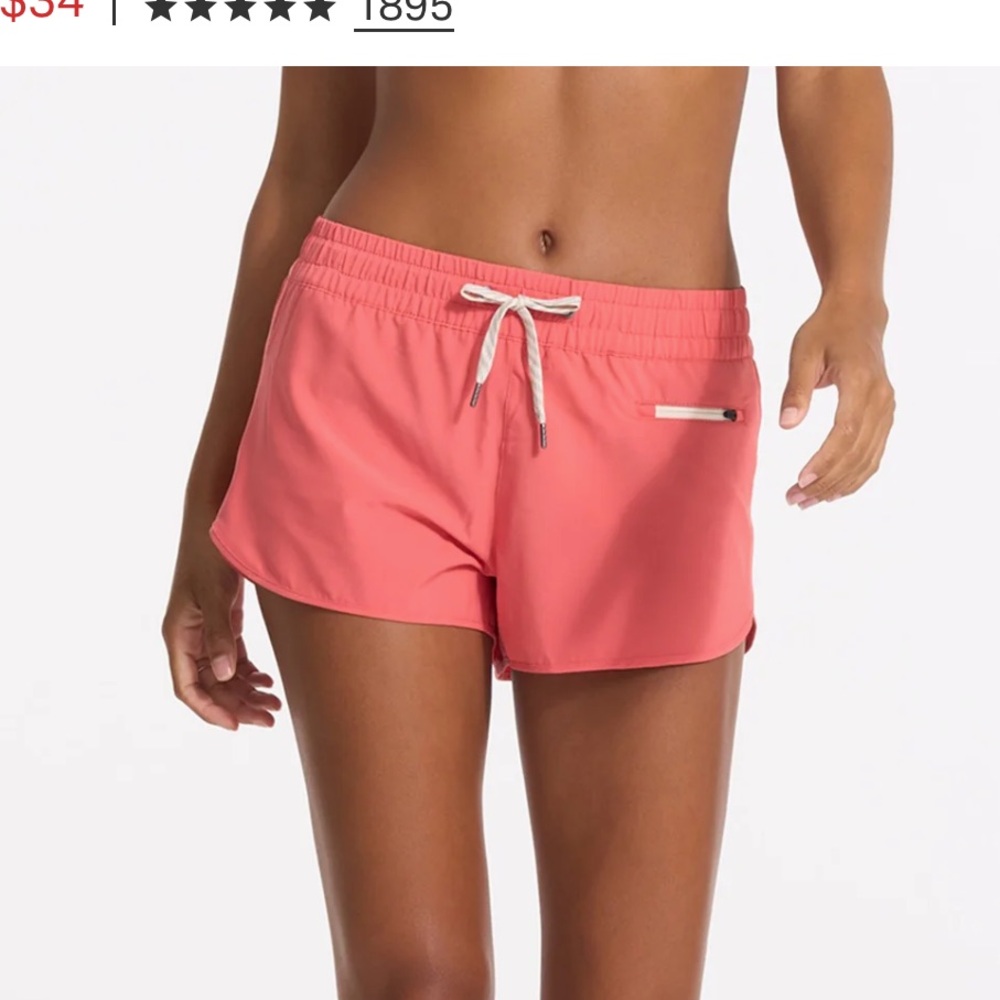 Vuori Clementine Short 2.0 in Papaya